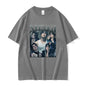 Kpop Ateez Mingi 2026 Graphic T Shirt Men's Hip Hop Korean O-Neck Short Sleeve T-shirts Glothing Fashion Vintage Cotton T-shirt