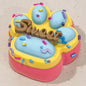 Taba Squishy Rainbow Cat Claw Squishy Fidget Toy Soft Cat Paw Slow Rebound Pinch Decompression Toys Adults Relief Squeeze Toys