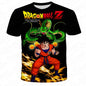 Anime Dragon Ball Son Goku 3D Print Kids T Shirt Summer Fashion Casual T-shirt Boy Girl Unisex Children's Clothing Tshirt Tops