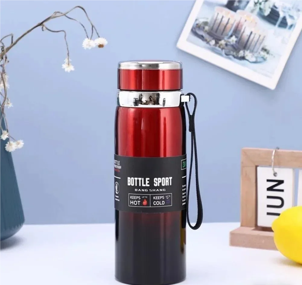 1L Stainless Steel Vacuum Insulated Thermal Flask Bottle for Hot Cold Water Coffee Tea Portable Double Wall BPA Free
