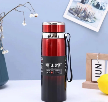1L Stainless Steel Vacuum Insulated Thermal Flask Bottle for Hot Cold Water Coffee Tea Portable Double Wall BPA Free