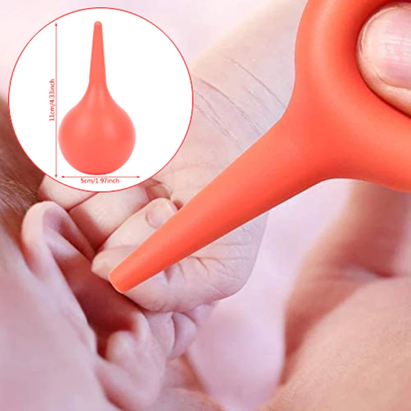 1PC Ear Wax Removal Irrigation Cleaning Kit Ear Syringe Bulb Air Blower Pump
