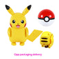 Pokemon ball deform Figure Pikachu Charizard Venusaur Blastoise Gyarados Solgaleo Lunala Action Figurine pokeball poke child Toy