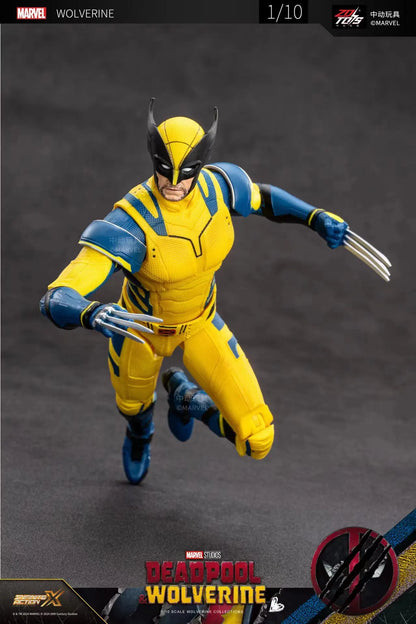 ZDTDS Deadpool & Wolverine X-Men Logan Winston Wilson Assembly Action Figures Collection Movie Doll Joint Mobility Toy Gifts
