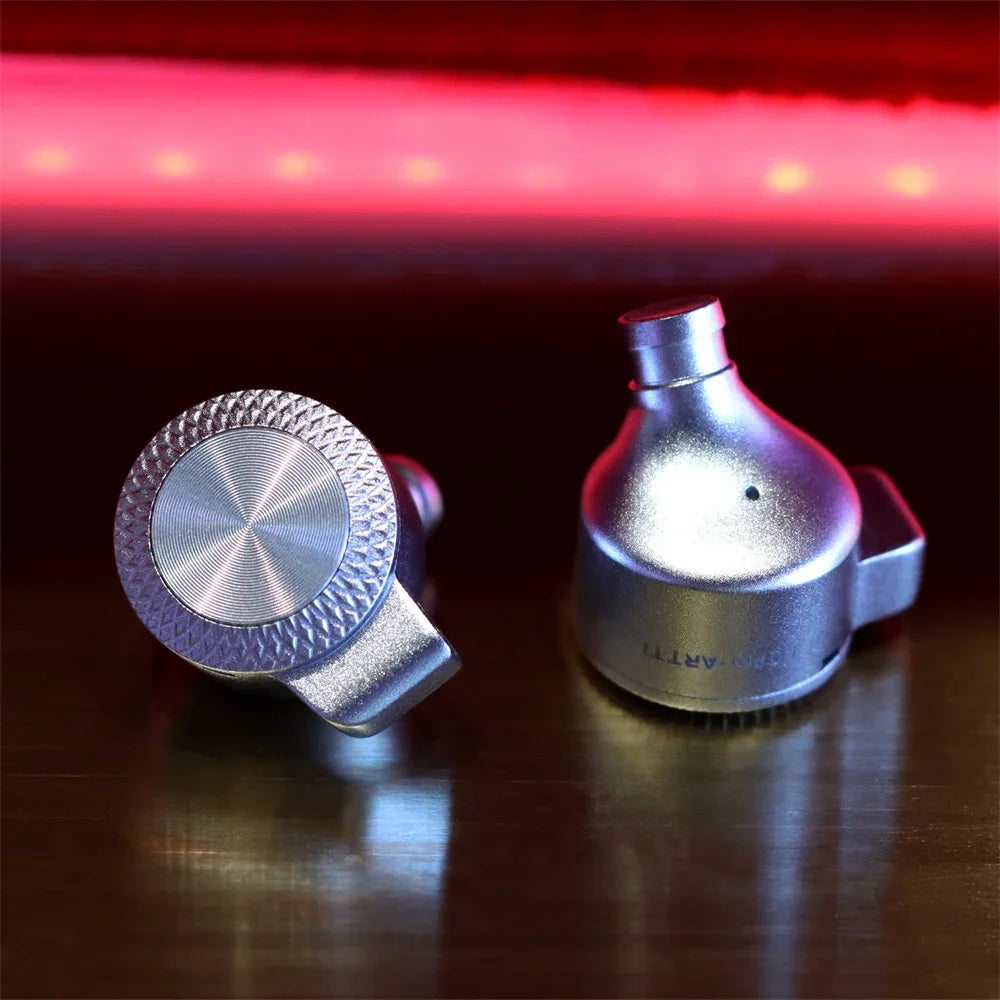 ARTTI T10 PRO New 14.2mm Planar Driver Textured Bass In-Ear HiFi Earphone Wired IEMs Monitors 0.78mm 2pin 2-in-1 Plug Connector