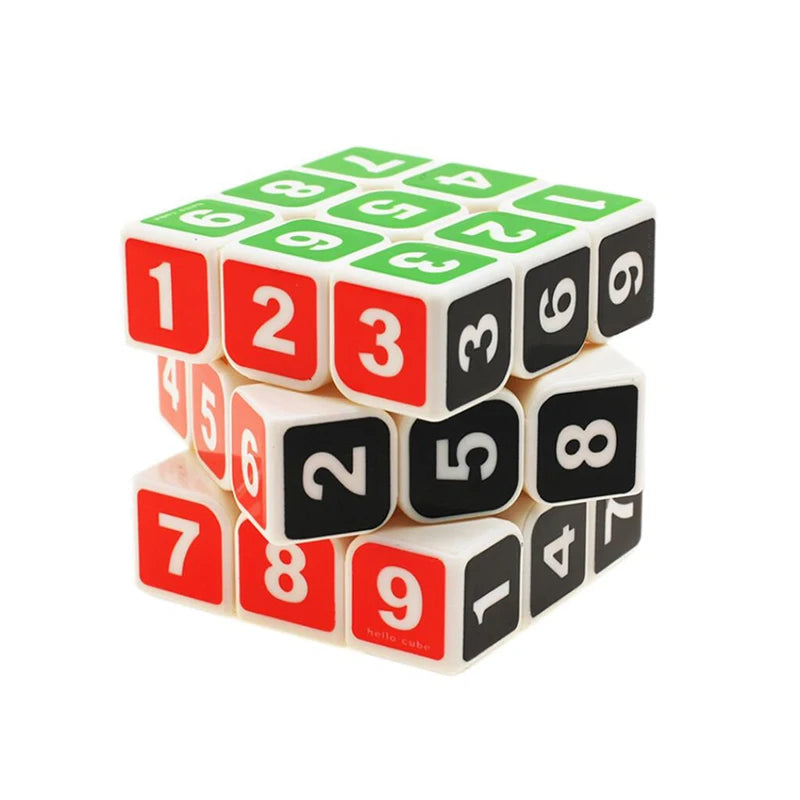 Fast Turning Cube Puzzle For Kids Speedcube IQ Test Brain Teaser Games Children Montessori Educational Toys Zauberwürfel