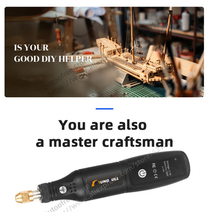 USB Engraving pen Mini Grinder Machine Rotary Tools Kit Rechargeable Dremel Tool Cordless Drill Mini Wireless Electric Drill