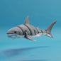 3D Printed Articulated Shark Toy for Decoration Toy Executive Decor for Office Stress Relief Toy