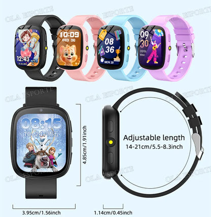 2026 Kids Games Smartwatch 1.83''HD Screen Camera 22 Interesting Games Sleep Monitor Alarm Clock Calculator Children Watch MA27