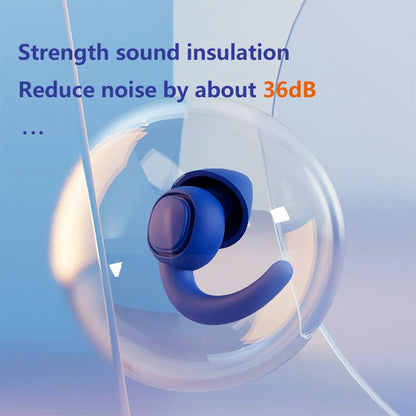 Soft Silicone Sleeping Ear Plugs Sound Insulation Ear Protection Earplugs Anti-Noise Plugs for Travel Silicone Noise Reduction