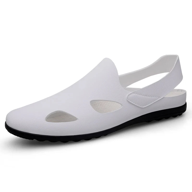New summer general Doudou men's shoes outdoor lazy one-pedal men's daily casual leather shoes driving shoes