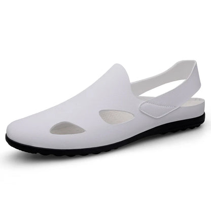 New summer general Doudou men's shoes outdoor lazy one-pedal men's daily casual leather shoes driving shoes