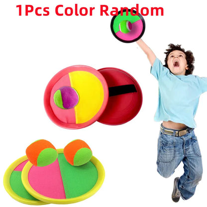 Throwing and catching adhesive target ball set beach toy family backyard outdoor game lawn children's toy