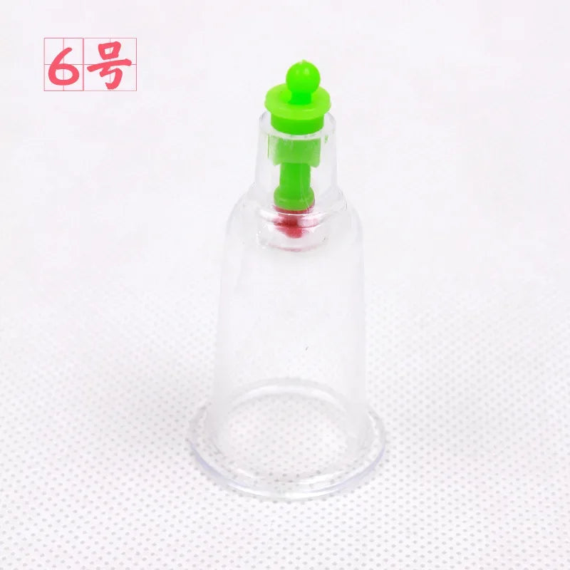 1pcs Chinese Medical Vacuum Cans Body Cupping Therapy Cups Back Arm Massage Relaxation Anti-cellulite Messager Health Care