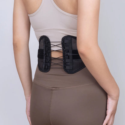 1pc Spine Sport Back Brace - Athletic Men's and Women's Workout Lumbar Corset for Exercising, Running, Golfing, Driving, Fishing