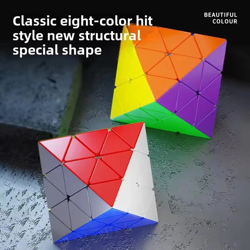 ShengShou FTO Rotating Octahedron Magnetic Magic Cube Stickerless Educational Toy Toys For Children Cubo magico Toys