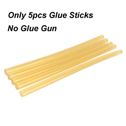 5 sztuk klej w sztyfcie 11mm 12V 40W Pistolet Do Klejenia Na Gorąco Zestaw Narzędzi Do Usuwania Wgnieceń Samochodowych Wtyczka Do Zapalniczki Samochodowej Akcesoria Do Naprawy Garażu Ciężarówki