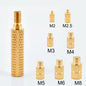 Heat Set Inserts Tool M2 M3 M4 M5 Brass Threaded Insert Nut Digital Soldering Iron for 3D Printing Plastic PCB Welding Press Nut