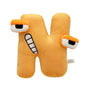 T Alphabet Lore Plush Toys Anime Doll Kawaii 26 English Letters Stuffed Toys Kids Enlightenment Montessori Plush Toy Doll Gifts