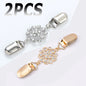 Fashion Sweater Clip Duck Clip Cardigan Buckle Shawl Brooch Blouse Pin Metal Clothes Decoration
