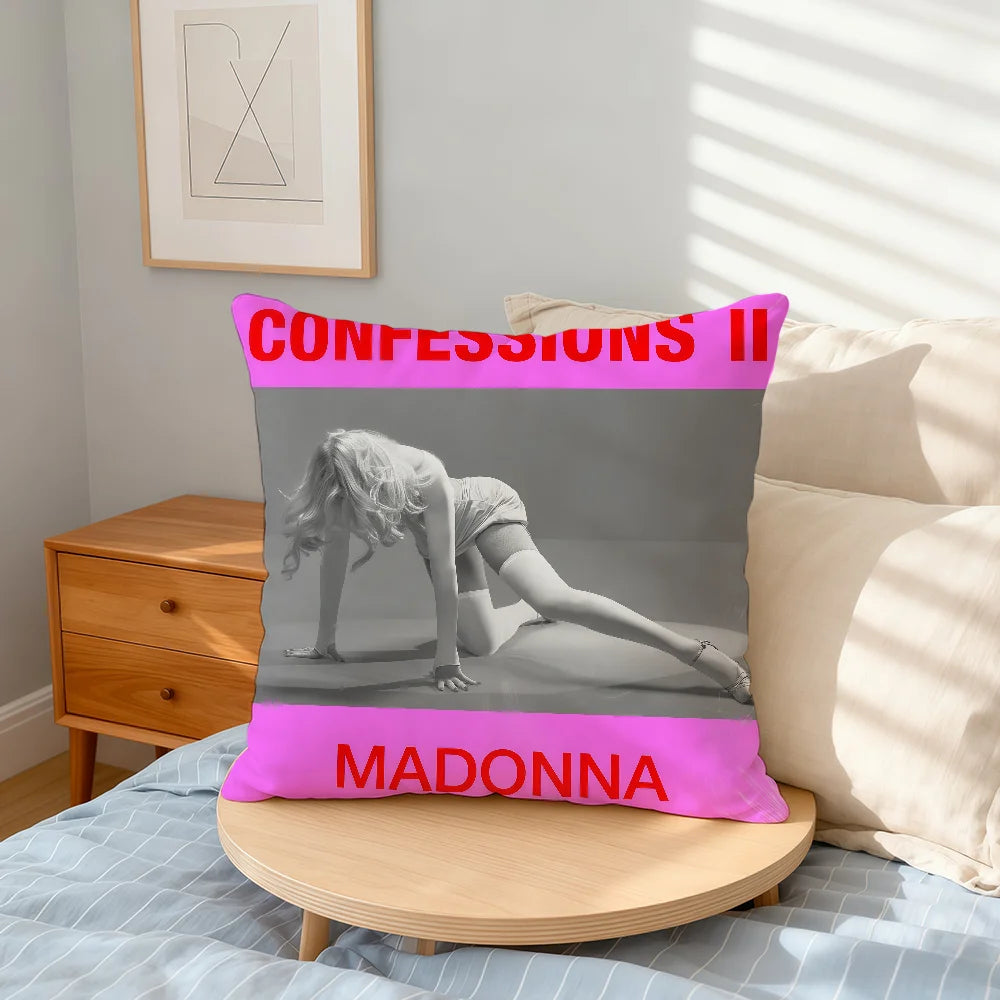 M-Madonna Confessions II 2026 cushion cover Home Office Convenient Nordic Simplicity Hit With Zipper Cushion Cover