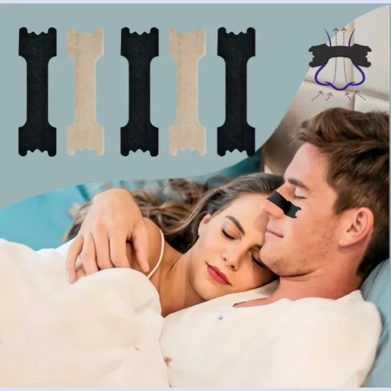 Nasal Strips Extra Strength Anti Snoring Nose Patch For Better Sleep Easier Breath Reduces Snoring Relieves Nasal Congestion