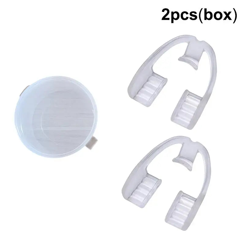 💄1/2/5pcs Bruxism Mouth Guard Sleep Mouthguard Splint Clenching Dental Braces Alignment Trainer Sleep Aid Teeth Protector Tools