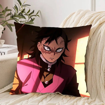 Cool G-genya Shinazugawa Pillow Case Pillow Cover Decorative Pillowcases Cushions Pillowcase Ornamental Pillows For Living Room