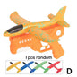 Outdoor Catapult Plane Toy for Kids One Click Ejection Foam Glider Airplane Shooting Game Sports Toys Gift for Boys Girls