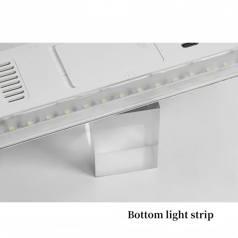LED Digital Alarm Clock Temperature Week 2 Alarms Ambient Light Brightness Adjustment Bedside Electronic Table Clock USB Powered