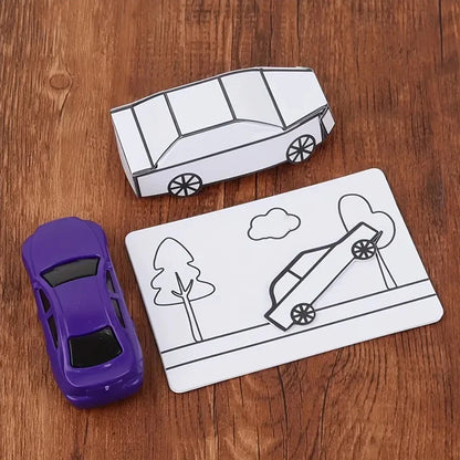 Magic Tricks Toy Street Magic Show Magic Props Appearing Car By Hyde Ren Magic Tricks Funny Card To Paper Car Illusion Box