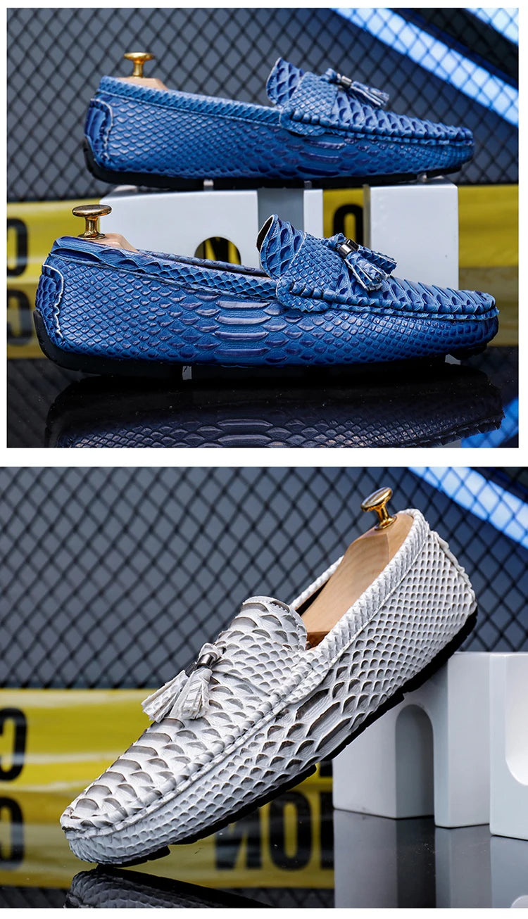 Driving Shoes Summer Mens Outdoor Anti-slip Comfort Soft High Quality Men Breathable Flat Driving Shoes Classic Casual Loafers