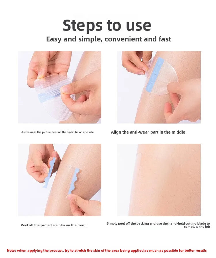 Invisible Thigh Chafing Prevention Patch Anti Friction Sticker for Inner Thighs Summer Men Women Plus Size Chafing Relief