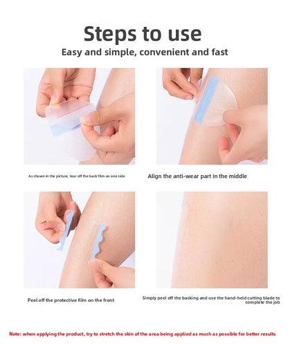 Invisible Thigh Chafing Prevention Patch Anti Friction Sticker for Inner Thighs Summer Men Women Plus Size Chafing Relief
