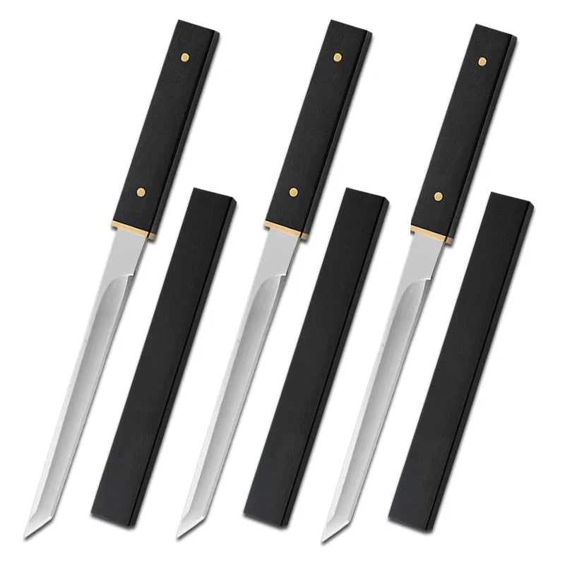 1/2/3-piece meat cutting knife set - stainless steel sharp blades. Suitable for kitchen use for cutting fruits and removing bone