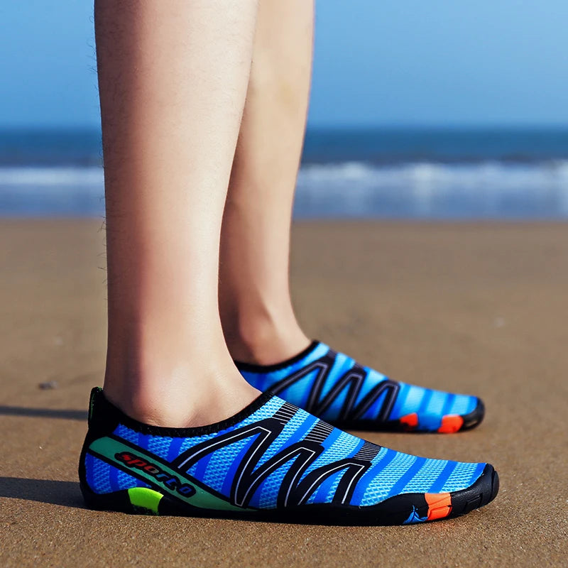 Men Water Swimming Shoes Women Sneakers Barefoot Beach Sandals Upstream Aqua Shoes Quick-Dry River Sea Diving Surfing Seaside