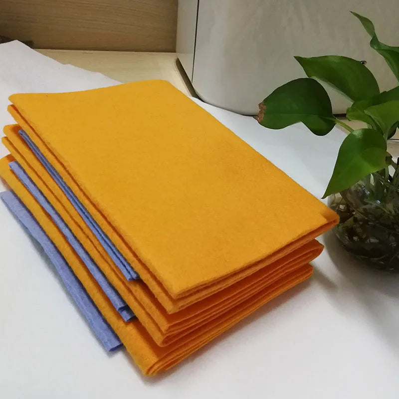 2/8/10Pcs Microfiber Cloth Ultra-Absorbent Cleaning Shammy Reusable Cleaning Cloth Non-Woven Car Kitchen TowelS Dishwashing Bath