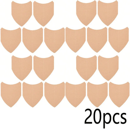 10/20/30/40Pcs Disposable Anti-Chafe Thigh Tape, Invisible No Trace Anti-Friction Thigh Pads Anti-Wear Body Stickers for Women