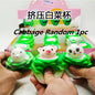 Funny Pop-Up Slow Rebound Squishy Cheese Mouse Cup Hand Antistress Reliever Squirrel Cup Toys for Children Adults