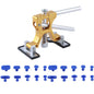 Car Dent Puller Kit Paintless Dent Golden Lifter Suction Cup Bridge Puller Dent Remove Tool Hail Damage Refrigerator Door Repair