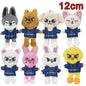 *SKZOO Kpop Plush Toys,Wolf Bear Foxes Duck Cartoon Cute Plush Animal Backpack Dolls, Large Messenger Bag, Throw Pillow, Gift