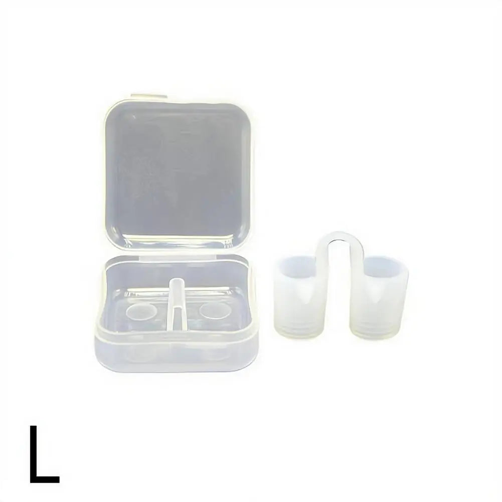 Soft Silicone Anti Snoring Nose Clip Gentle Nasal Opening Increase Airflow Reduce Snoring Easy Wear Improve Sleep Quality