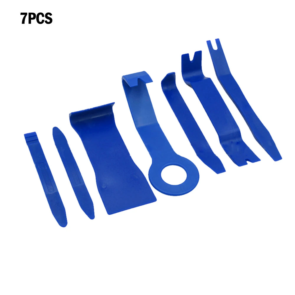 7/8/11/12Pcs Car Door Clip Car Disassembly Tools Set DVD Stereo Refit Kits Interior Plastic Trim Panel Dashboard Removal Tools