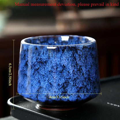 Laysda Vintage Coffee Mug 200ml ceramics Tea cup Japanese-style cafes Drinkware Stoneware Espresso for Restaurants Hotels