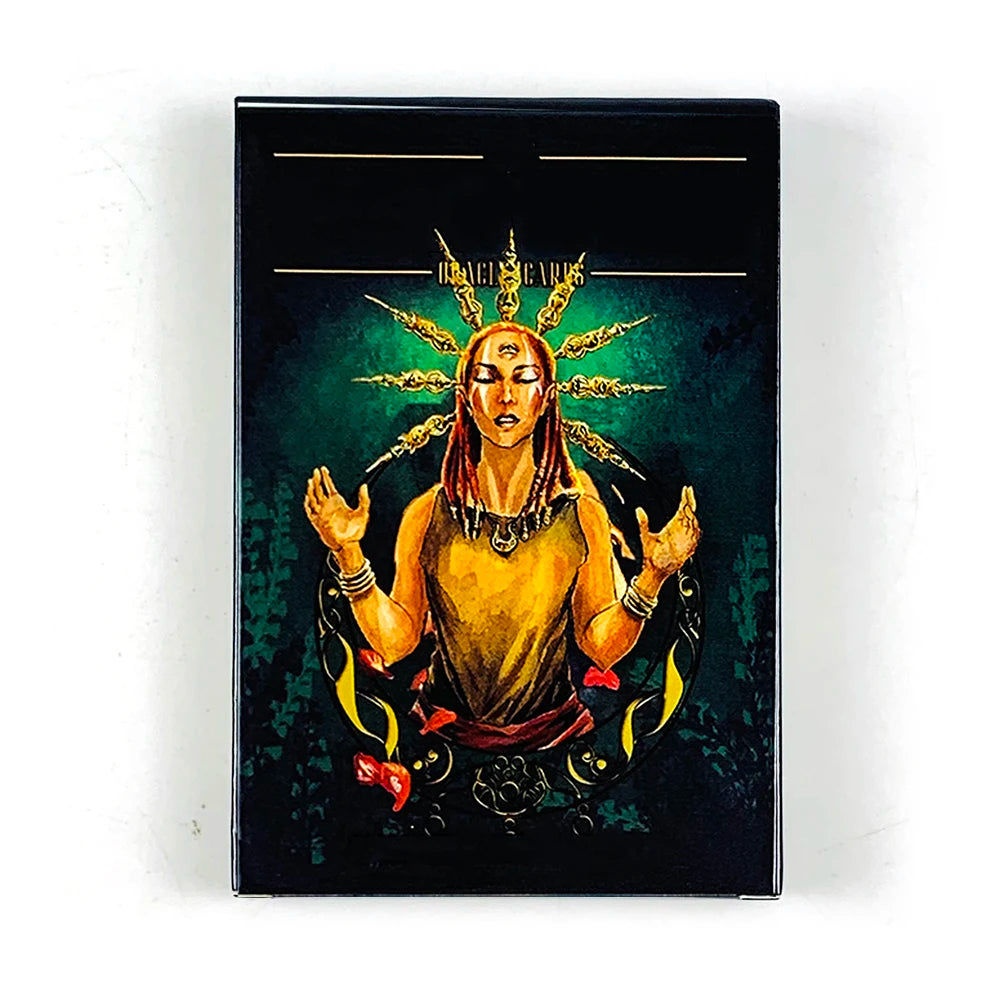 12*8.5cm Oracle Cards Fate Divination Family Leisure and Entertainment Board Playing Game Holiday Games, Christmas Gifts