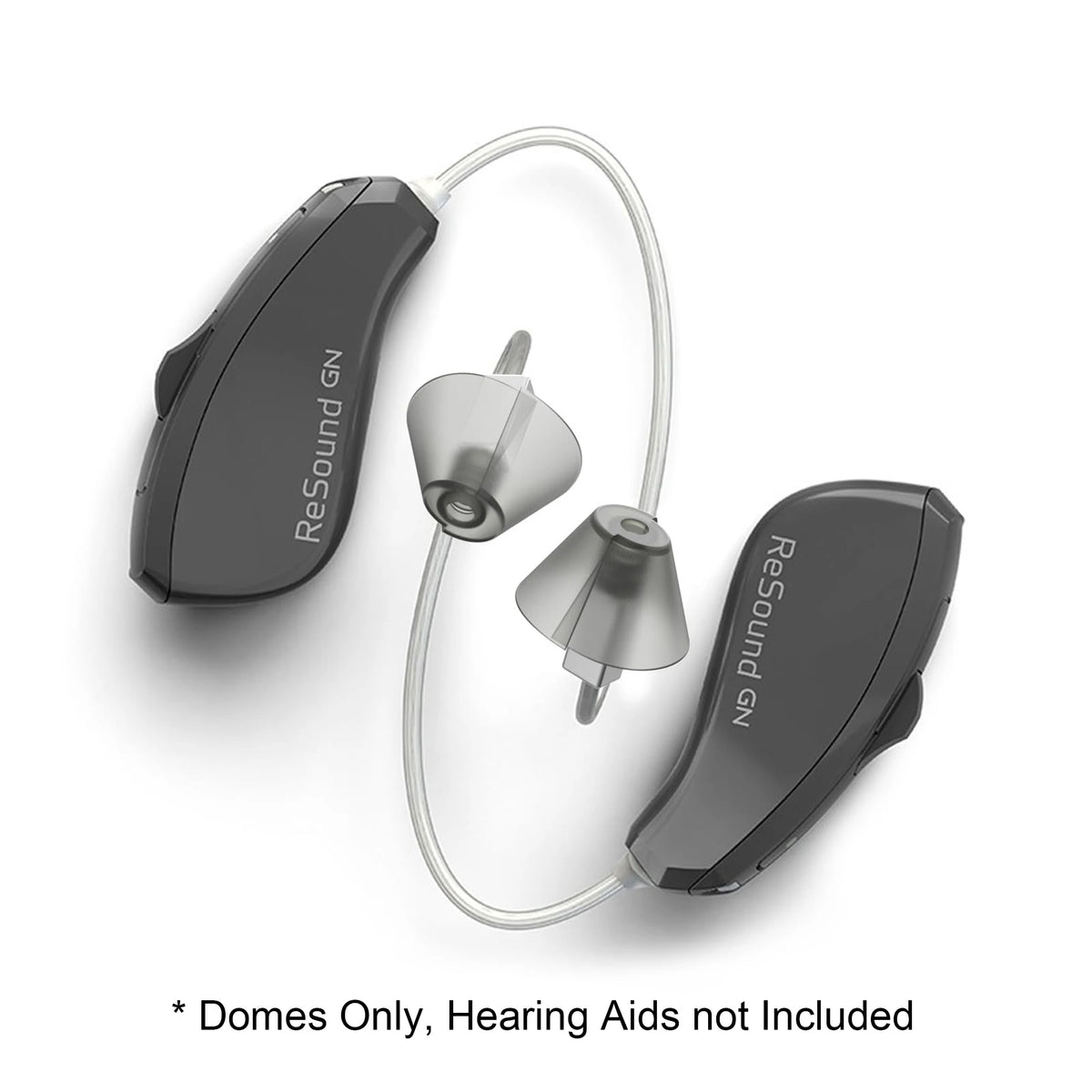 Hearing Aid Tulip Domes for Resound Sure Fit Standard Receiver Replacement Semi Open Earbuds(10pcs)