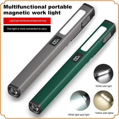 Waterproof Mini Nursing Flashlight LED+SMD Medical Handy Pen Light USB Charging Pocket Penlight Torch 400mAh for Nursing Student