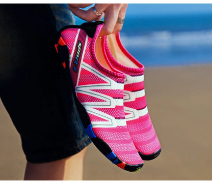 Men Water Swimming Shoes Women Sneakers Barefoot Beach Sandals Upstream Aqua Shoes Quick-Dry River Sea Diving Surfing Seaside