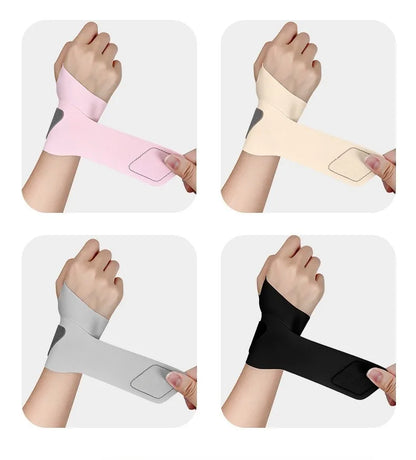 Fixed Spandex Sport Wrist Guard Wrist Sprain Tendonitis with Fastener Tape Wristband Ultra Thin Joint Brace  Fitness Sports Wrap