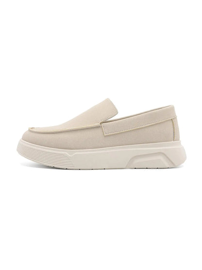 New Designer Business Commute Men's Slip On Loafers Comfortable Shoes Fashion Sneakers Daily Preppy Casual Suede Leather Shoes